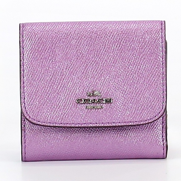 small purple wallet
